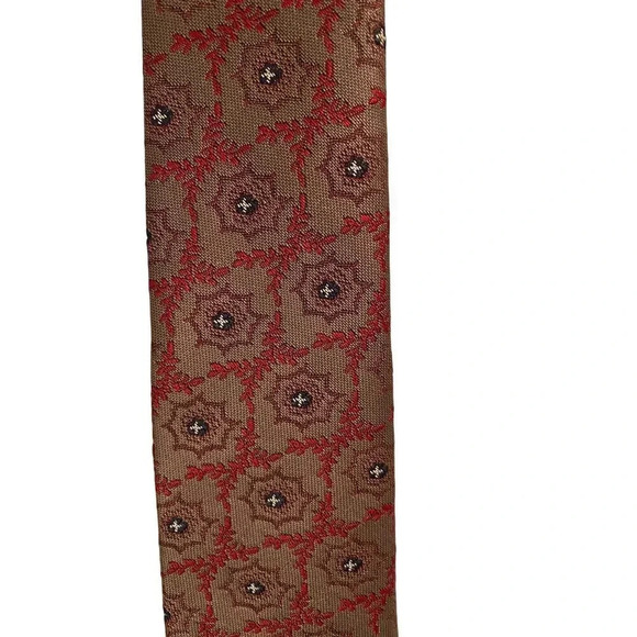 *Vintage* Yves St Laurent Stitch Design Tie - Picture 2 of 3